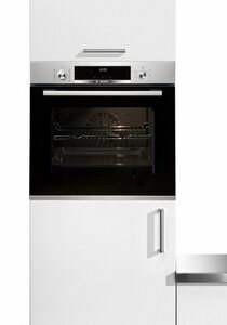 BOSCH Einbaubackofen Serie 6 HBA537BS0, mit Teleskopauszug nachrüstbar, ecoClean Direct