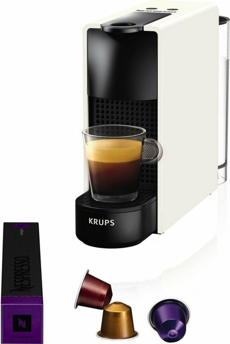 Bild 1 von Nespresso Kapselmaschine XN1101 Essenza Mini von Krups, Wassertank: 0,6 L, inkl. Willkommenspaket mit 14 Kapseln