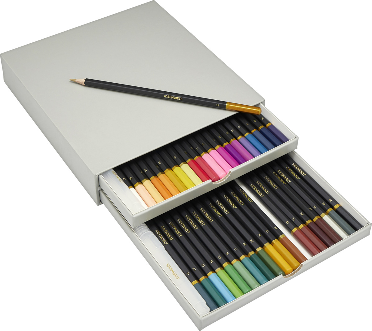 Bild 1 von IDEENWELT 40-tlg. Kreativset in Schubladenbox