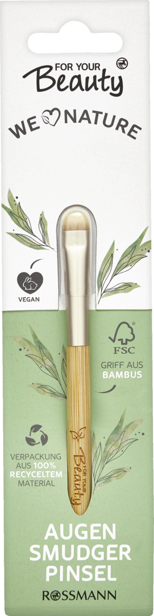 Bild 1 von FOR YOUR Beauty Augen-Smudger-Pinsel Bambus