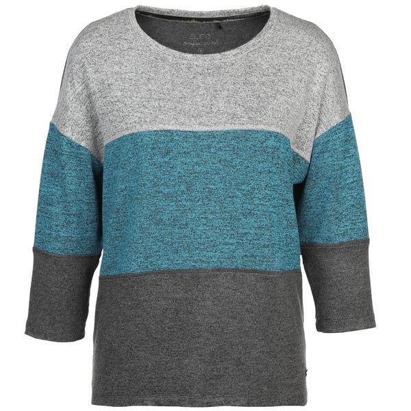 Bild 1 von Damen Langarmshirt im Colorblock
                 
                                                        Marine