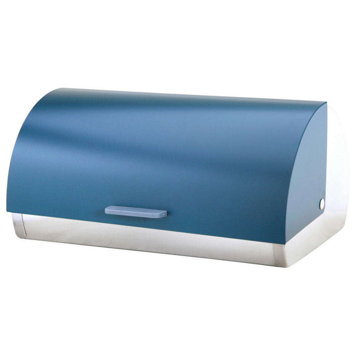 Bild 1 von Brotkasten petrol Edelstahl B/H/L: ca. 28x18x38,5 cm