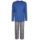 Bild 1 von Herren Pyjama mit Flanellhose
                 
                                                        Blau