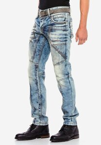 Cipo & Baxx Bequeme Jeans mit modernen Ziernähten