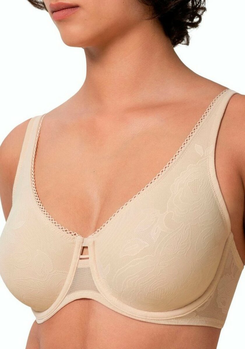 Bild 1 von Triumph Minimizer-BH Wild Rose Sensation W01 Cup C-G, mit Jacquardspitze, Basic Dessous