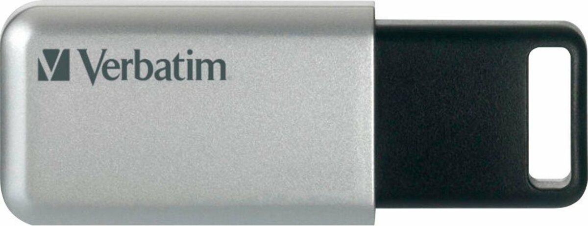 Bild 1 von Verbatim Secure Pro 32GB USB-Stick (USB 3.2, Lesegeschwindigkeit 35 MB/s)