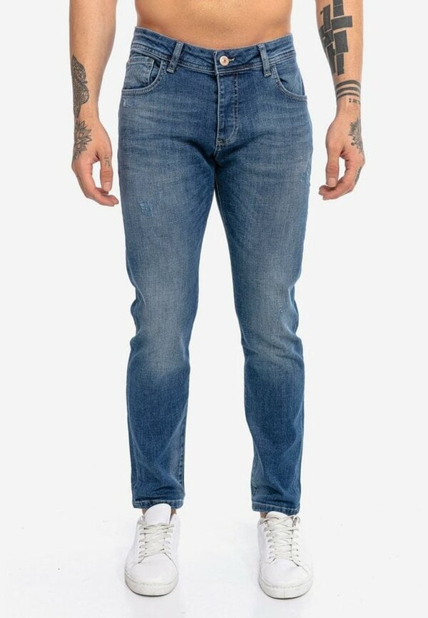 Bild 1 von RedBridge Slim-fit-Jeans Newport News Faded Wave mit cooler Waschung