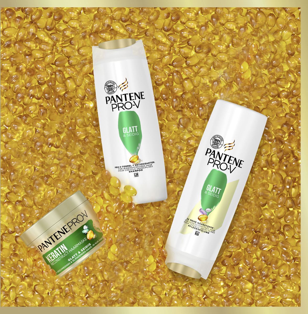 Bild 3 von Pantene Pro-V Haarshampoo Glatt & Seidig