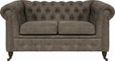 Bild 1 von Home affaire Chesterfield-Sofa Aarburg, aufwändige Knopfheftung und Ziernägel im Chesterfield-Design, Grau