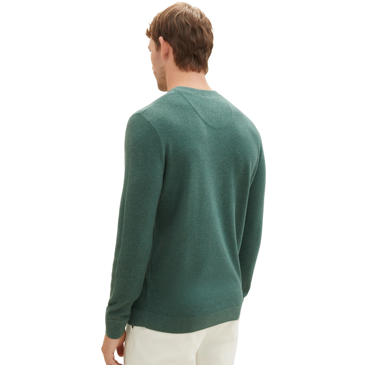 Bild 2 von Herren Pullover mit Struktur
                 
                                                        Grün