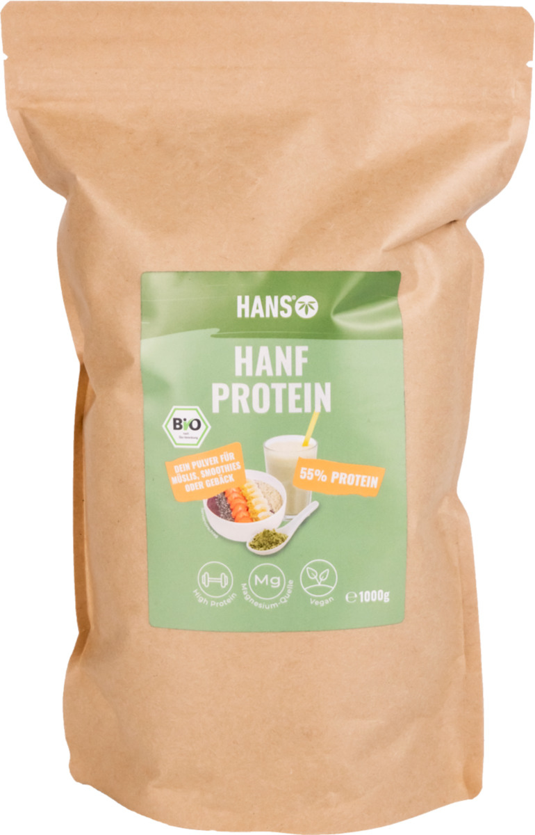 Bild 1 von HANS Brainfood Bio Hanf-Protein