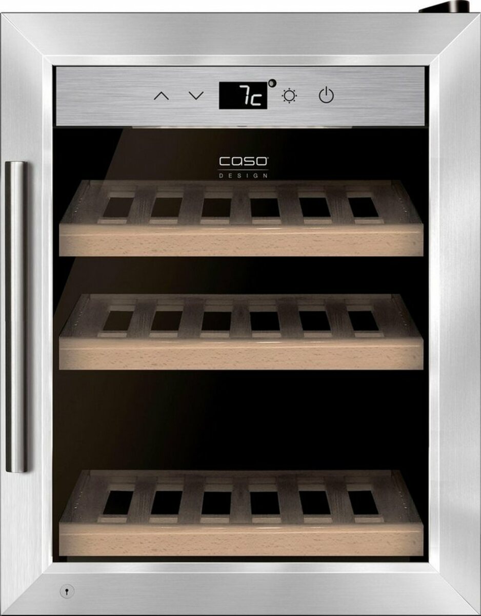 Bild 1 von Caso Weinkühlschrank CASO WineSafe 12 classic, für 12 Standardflaschen á 0,75l