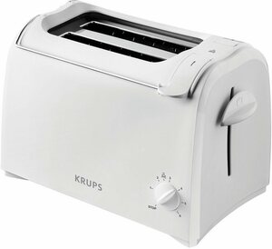 Krups Toaster Pro Aroma KH1511, 2 lange Schlitze, für 2 Scheiben, 700 W