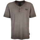 Bild 1 von Herren Henleyshirt in Used Optik
                 
                                                        Silber