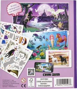 IDEENWELT Stickerbuch ,,Meerjungfrauen/ Elfen''