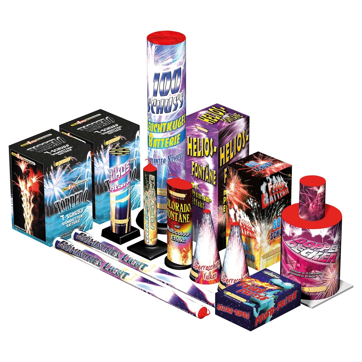 Bild 1 von WECO®  Leuchtfeuerwerk „Art of Light“, 17er-Set