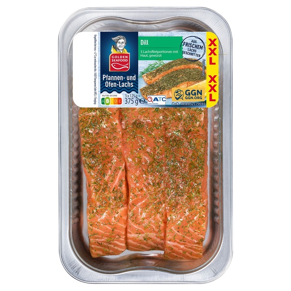 Bild 1 von GOLDEN SEAFOOD Pfannen- und Ofenlachs 375 g