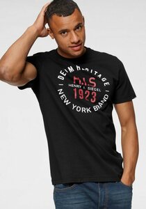 H.I.S Rundhalsshirt mit Markenprint