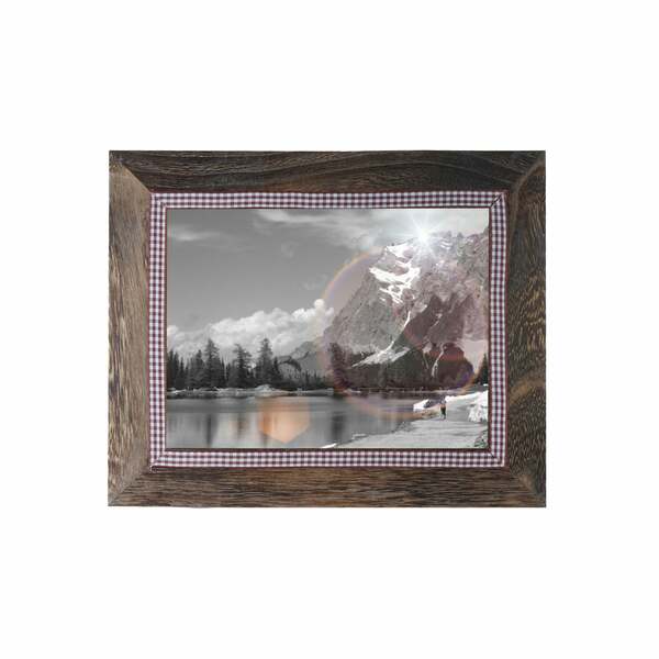 Bild 1 von Bilderrahmen H247, Fotorahmen Wand-Rahmen, 19x24cm Shabby-Look Landhaus ~ braun