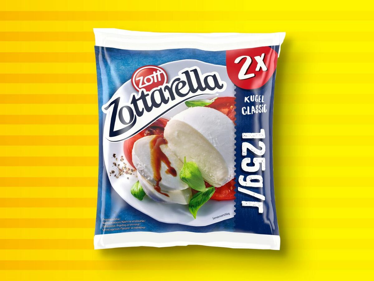 Bild 1 von Zott Zottarella Kugel Classic, 
         2x 125 g