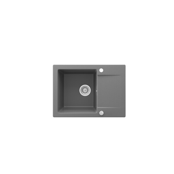 Bild 1 von Bergström Spüle Küchenspüle Einbauspüle Spülbecken Granit Grau  577x418mm