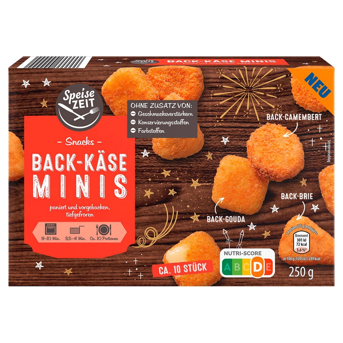 Bild 1 von SPEISEZEIT Backkäse-Minis 250 g