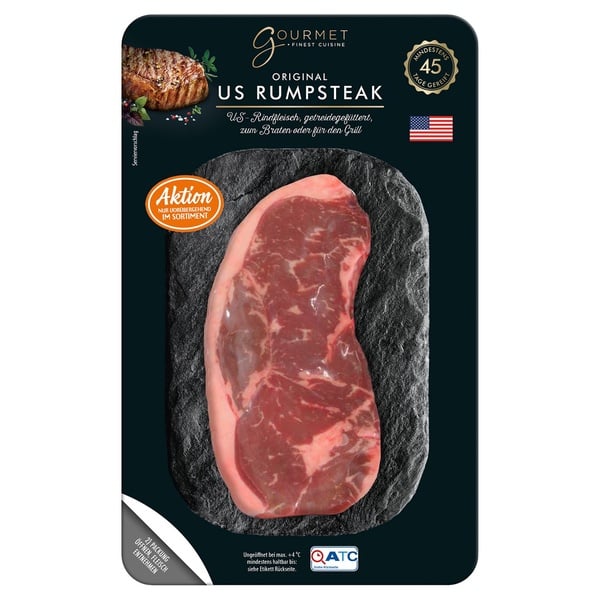 Bild 1 von GOURMET FINEST CUISINE Original US-Rumpsteak 324 g