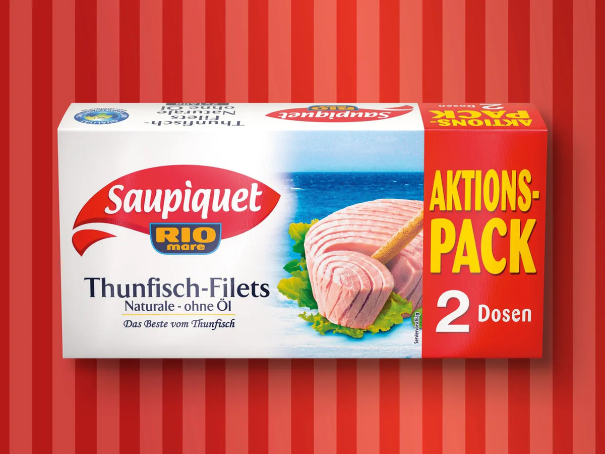 Saupiquet ThunfischFilets, 2x 160 g von Lidl ansehen!