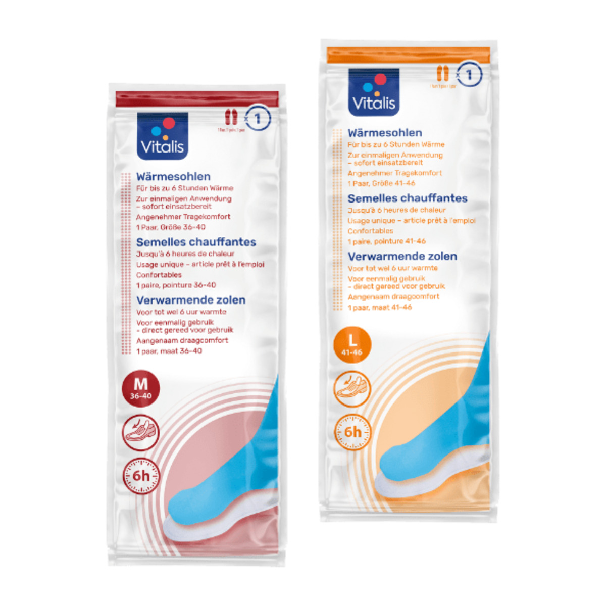 Bild 1 von VITALIS Fußwärmesohlen