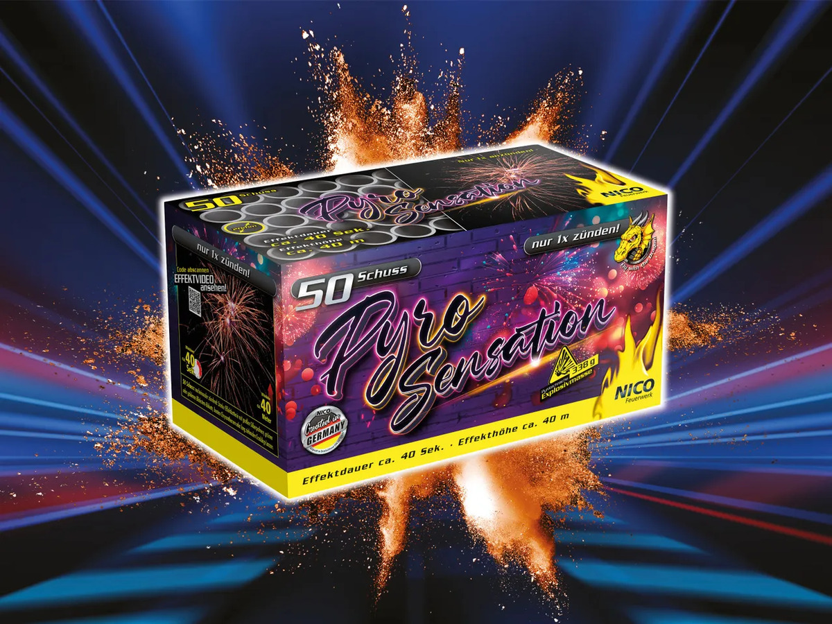 Bild 1 von NICO Effekt-Batterie „Pyro Sensation“, 
         Stück