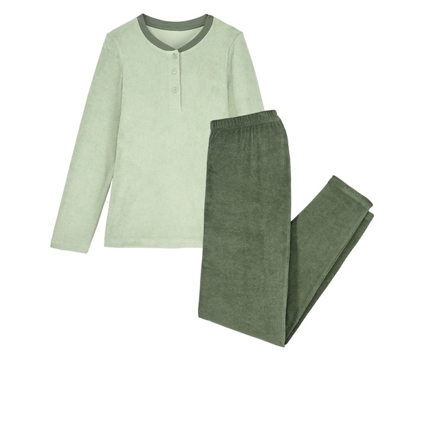 Bild 3 von UP2FASHION Damen Frottee-Pyjama