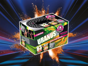WECO Space-Effekt-Batterie „Uranus“, 
         Stück