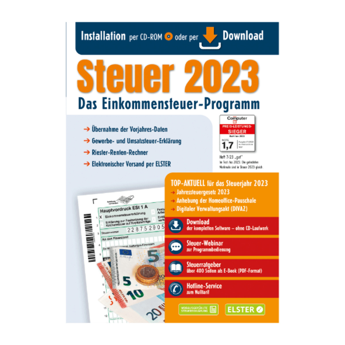 Steuer 2023 von ALDI Nord ansehen!