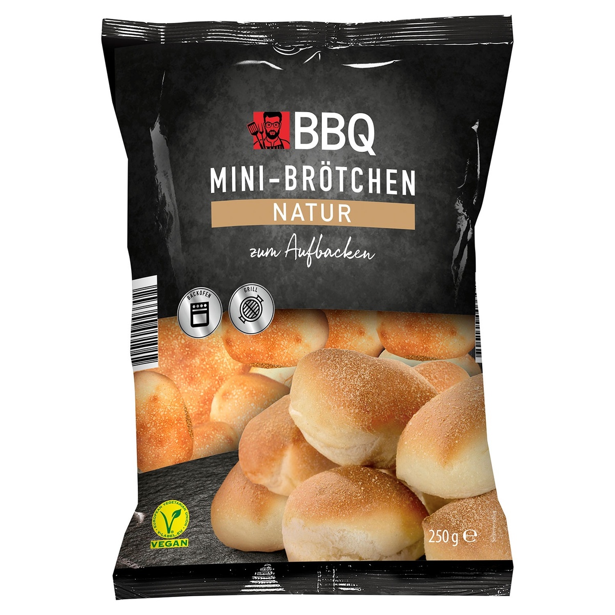 Bild 1 von BBQ Mini-Brötchen 250 g