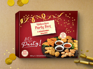 Hähnchen Party Box, 
         1 kg