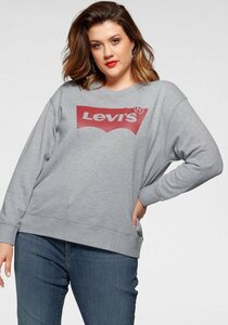 Levi's® Plus Sweatshirt »PL GRAPHIC STANDARD CREW« mit Levi`s®-Logo auf der Brust
