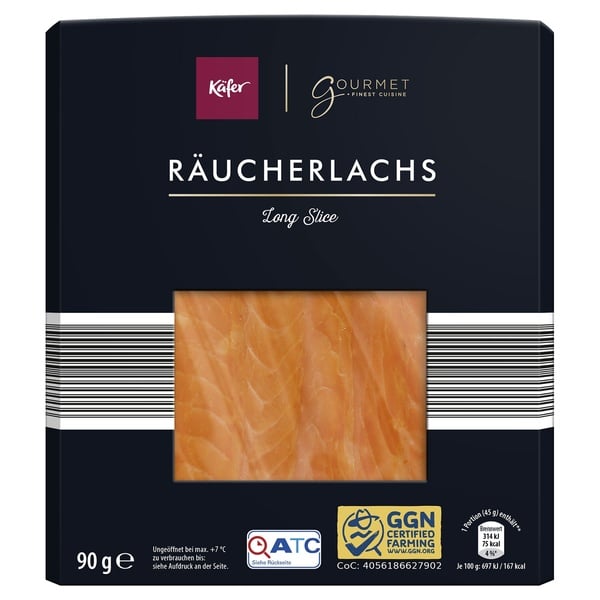 Bild 1 von KÄFER X GOURMET FINEST CUISINE Räucherlachs 90 g