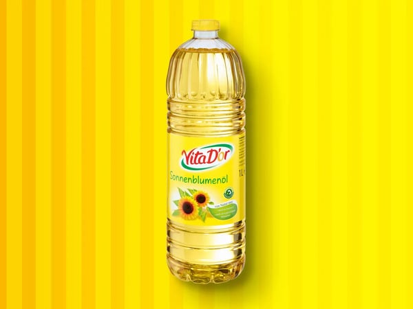 Bild 1 von Vita D'or Sonnenblumenöl, 
         1 l