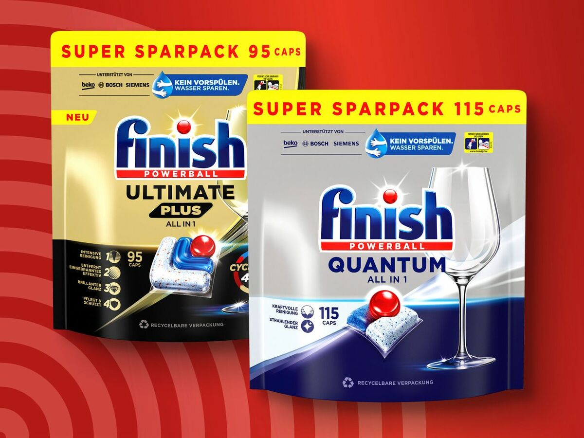Bild 1 von Finish Powerball Caps, 
         115/95/100 Stück