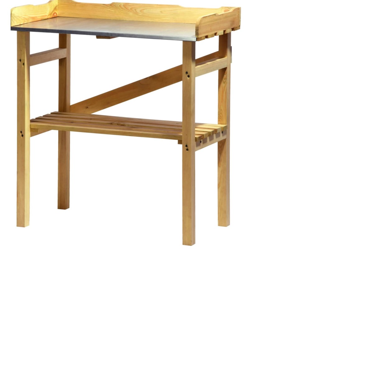 Bild 1 von Dobar 29052 Pflanztisch aus imprägniertem Kiefernholz, 40 x 86 x 80 cm