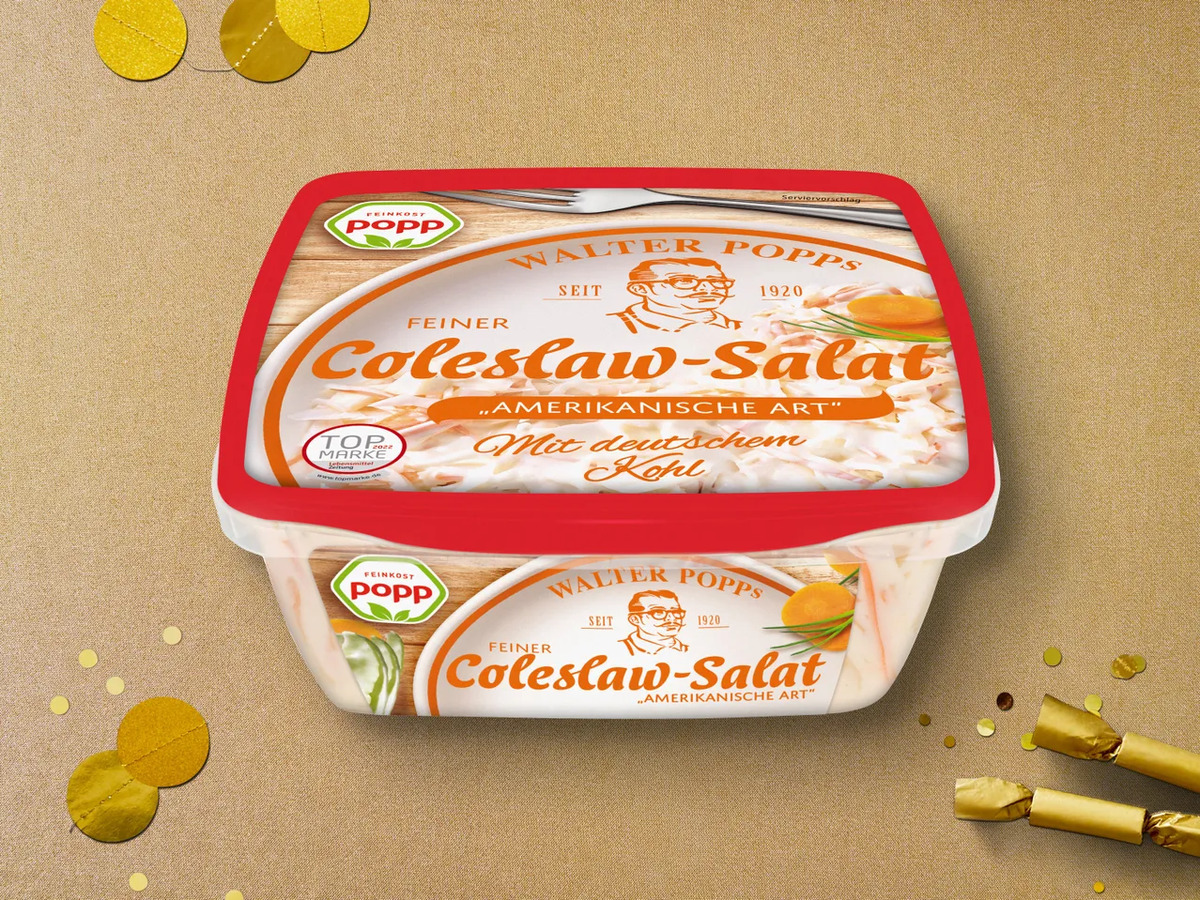 Bild 1 von Feinkost Popp Walter Popps Beilagensalat, 
         400 g