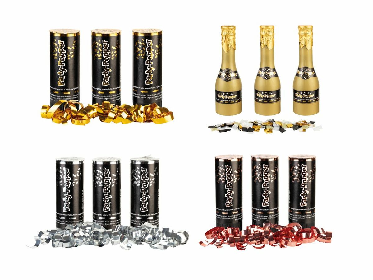 Bild 1 von LIVARNO home 3 Party-Popper, 
         3 Stück