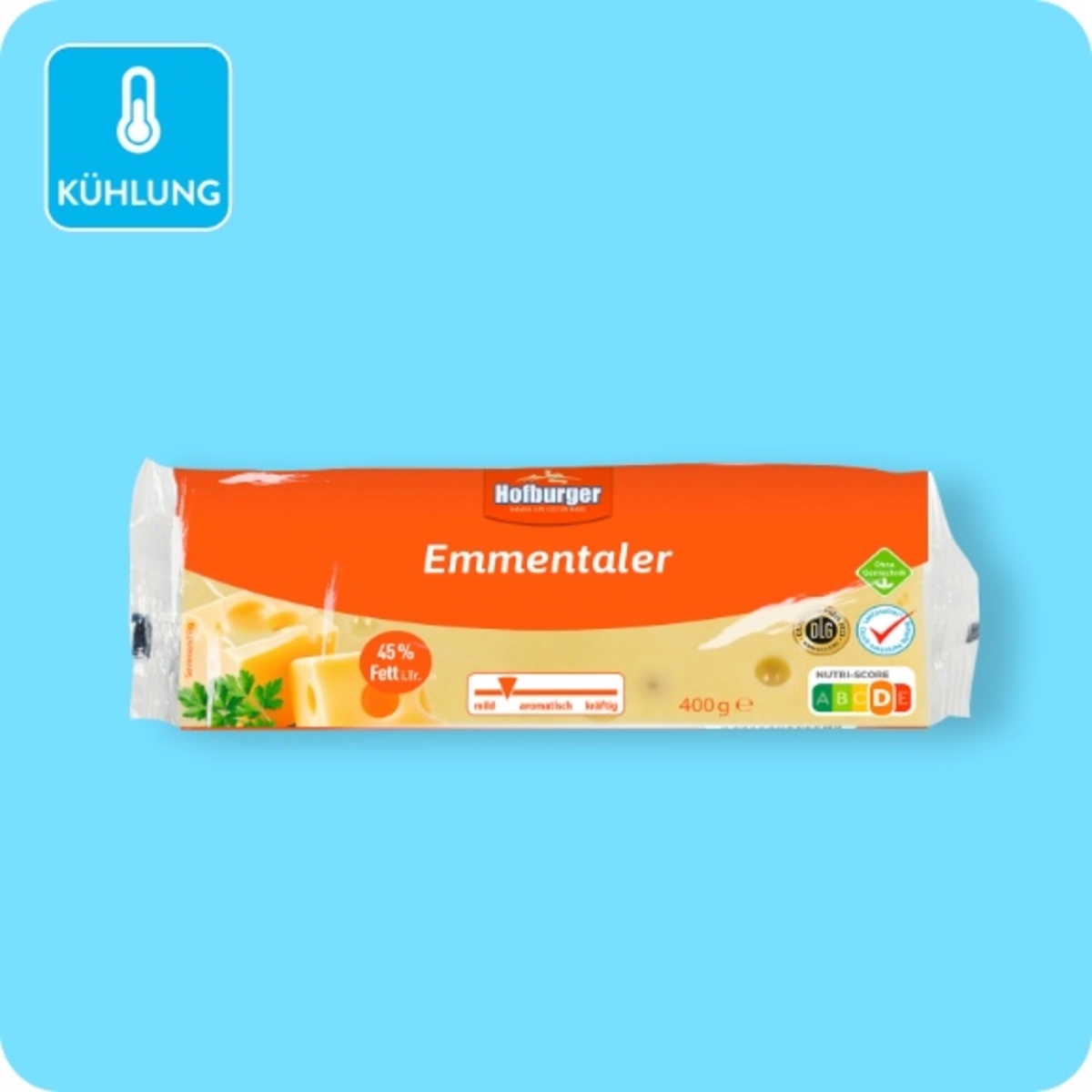 Bild 1 von Emmenthaler Käse am Stück