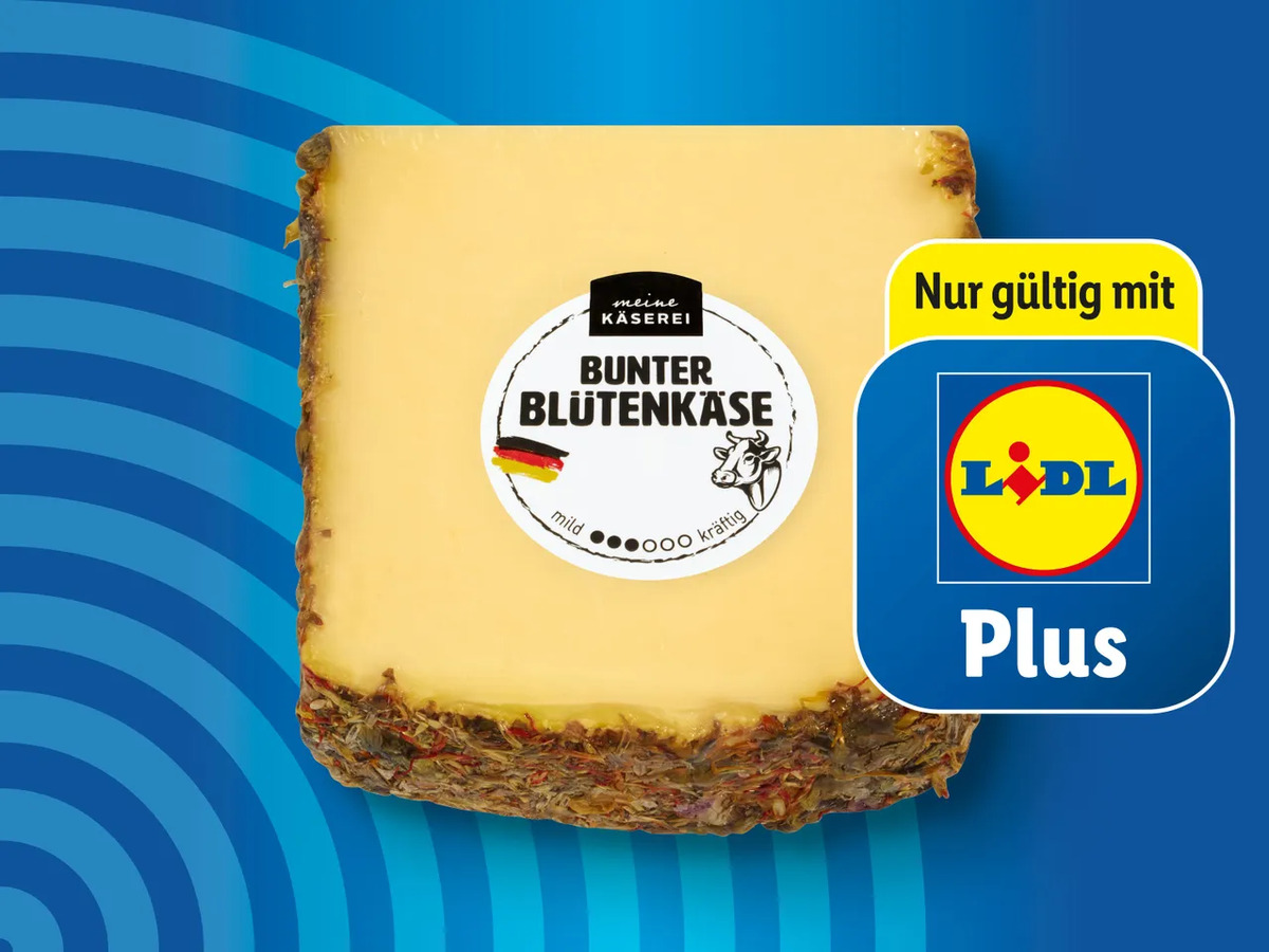 Meine Käserei Bunter Blütenkäse von Lidl ansehen!
