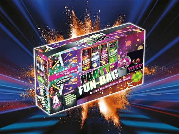 Bild 1 von WECO Tischfeuerwerk „Party-Fun-Bag“, 
         Set