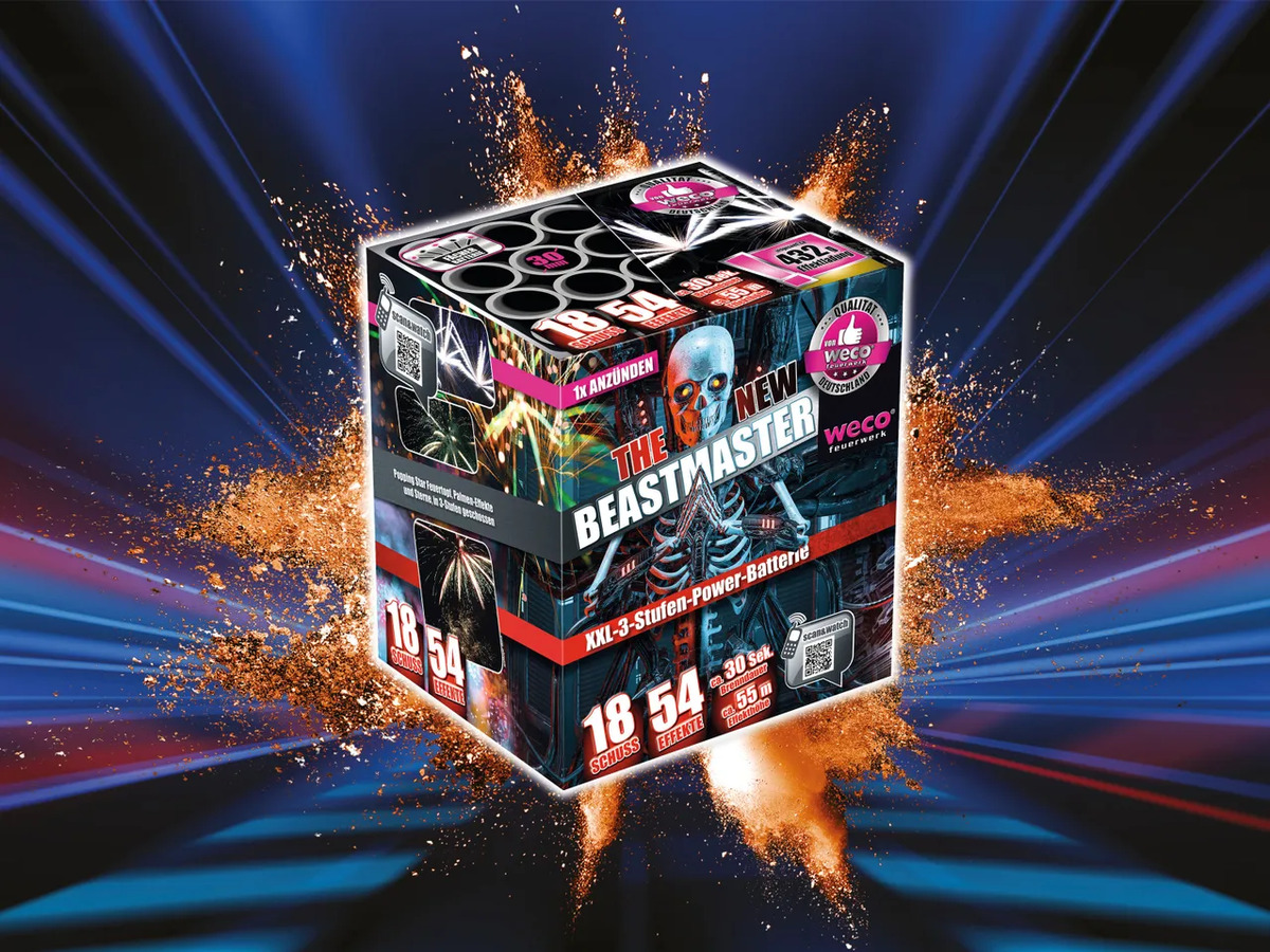 Bild 1 von WECO XXL-3-Stufen-Power-Batterie „The New Beastmaster“, 
         Stück