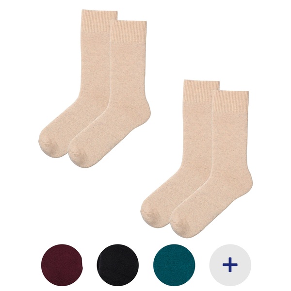 Bild 1 von Damen und Herren Winter-Wellness-Socken, 2 Paar