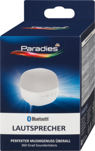 Paradies Lautsprecher Bluetooth weiß