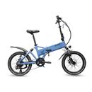 Bild 1 von LLobe Alu Elektro Faltrad 20 Zoll City III Blau, 7 Gang Shimano-Schaltung, versch. Farben