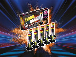 WECO 10 Knallbombetten „Flash Bang“, 
         10 Stück